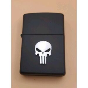 Zippo Lighter With A Vigilantly Emblem Matt Black,  Unused
